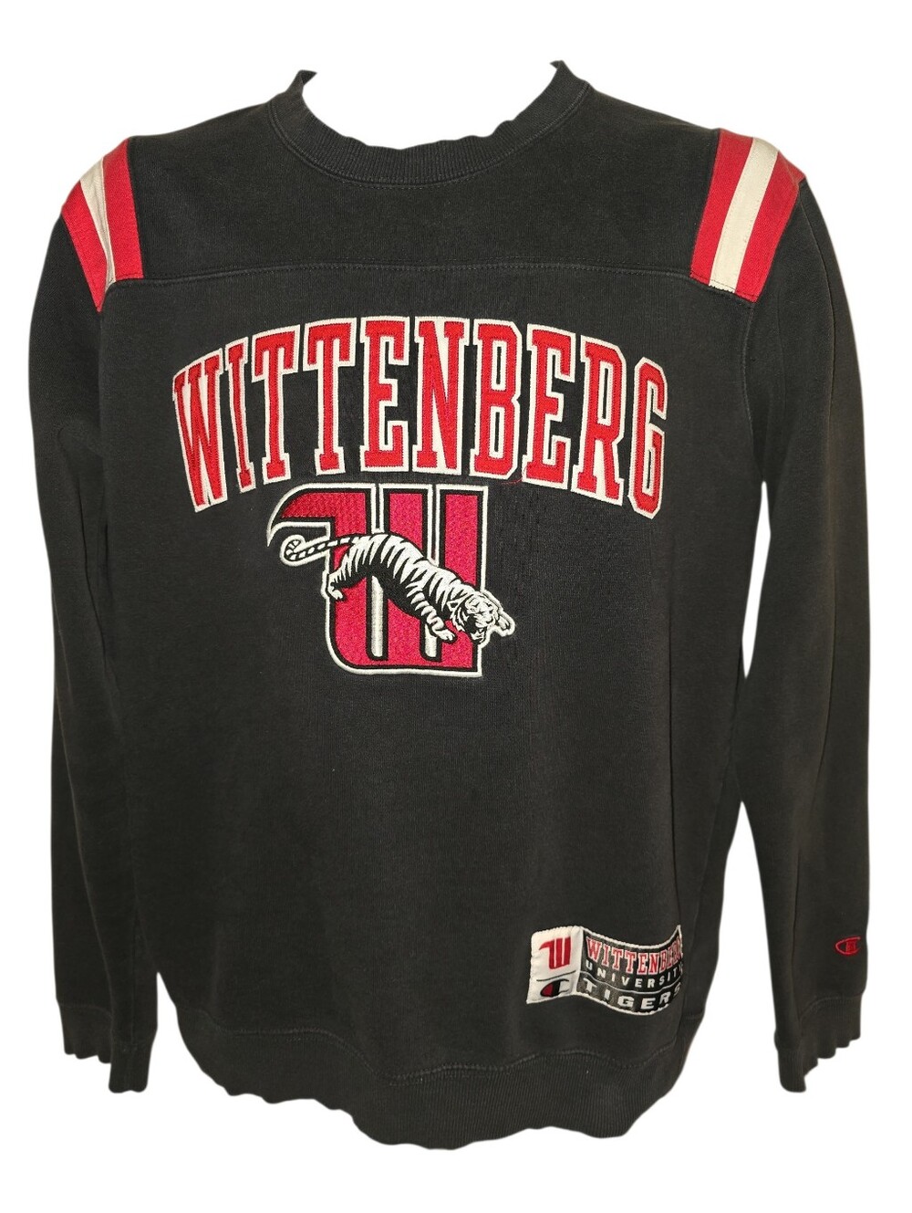 Champion Wittenberg University Tigers Crewneck Swestshirt Adult Small